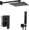 Shower Faucet Set 16 Inch Wall Mount Rain Shower System, All Metal Shower by YCAIKOI