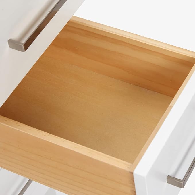 ARIEL Cambridge 36 Inch White Bathroom Vanity - Image 9