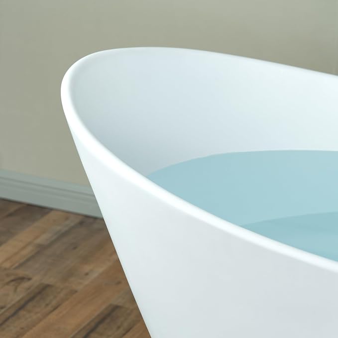 WOODBRIDGE 59 in. x 29.13 in. Stone Resin Luxury Contemporary Solid Surface - Image 9