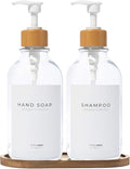 Maisonovo Plastic Soap Dispenser Set | Hand Soap and Dish Soap Dispenser Set | by MaisoNovo-TheArtofSustainableLiving