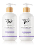 Shampoo & Body Wash, 2-in-1 Natural Formula by PamperedBee