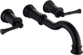 Roman Bathtub Faucet Wall Mount Widespread Tub Filler by WINKEAR