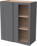 Solid Hardwood Wall Blind Corner Cabinets, Adjustable Shelves, Soft-Close Doors by HCIOANHomecabinetseries