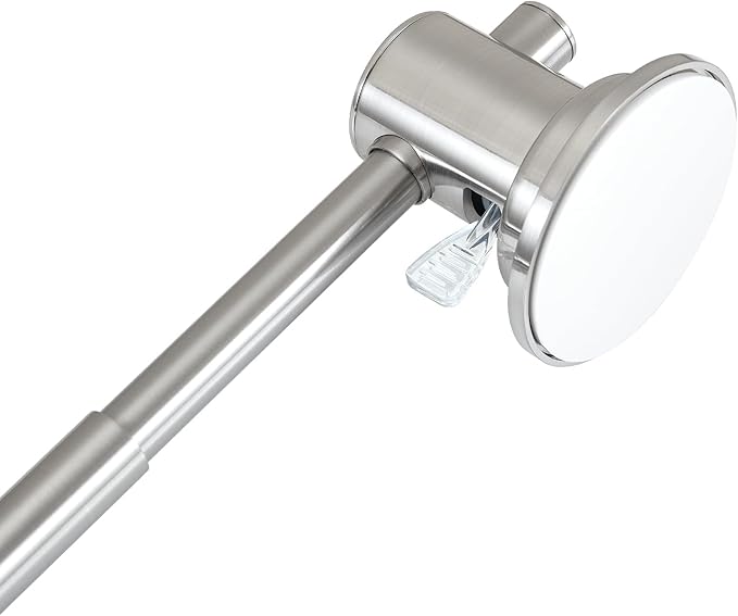 JiePai Extendable 17-28 inch Suction Cup Towel Bar, Bath Shower Towel Holder - Image 5