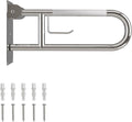 23 Inch Toilet Grab Bar, Flip Up Grab Bar by Bmoytu