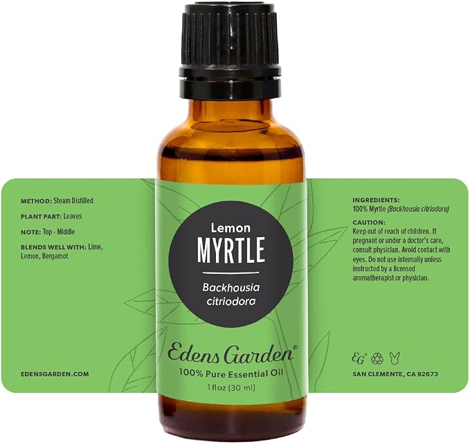 Edens Garden Myrtle- Lemon Essential Oil- 100% Pure Premium Grade, Therapeutic - Image 8