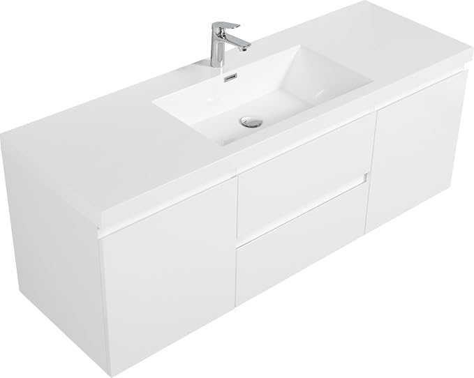 60 Inch Floating Bathroom Vanity - Image 7