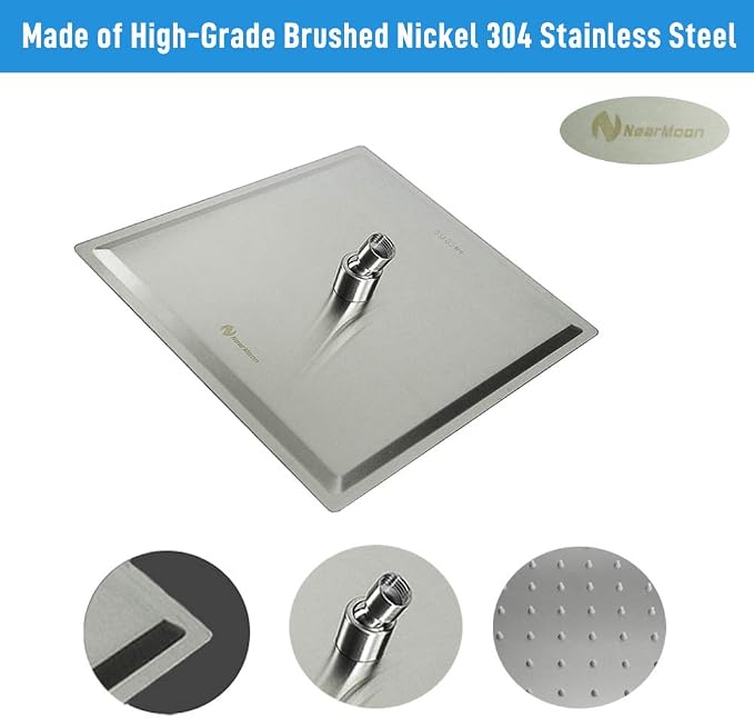 NearMoon Square Rain Shower Head - Image 3