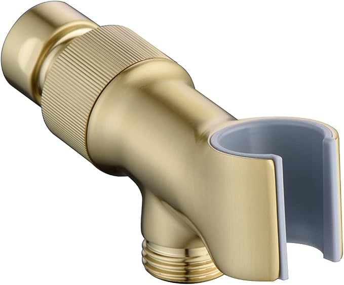 Shower Head Holder All Metal Adjustable Handheld Shower Arm Mount, 1/2" Shower by Uvish