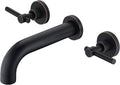 SUMERAIN Oil Rubbed Bronze Bathtub Faucet Wall Mount 3 Hole Tub Filler by SUMERAINFAUCETS