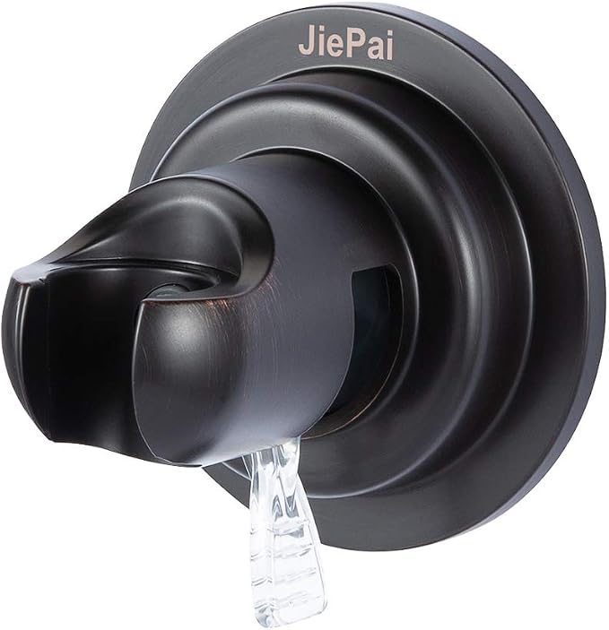 JiePai Vacuum Suction Cup Shower Head Holder, Adhesive Suction Handheld Shower by JiePai