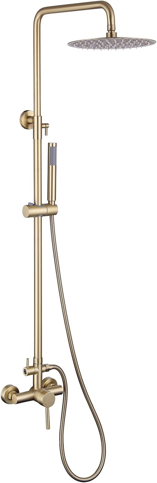 RBROHANT Outdoor Shower, Wall Mount Outdoor Shower Kit, Outside Shower Faucet - Image 9