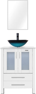 eclife 24" Modern Bathroom Vanity Sink Combo Freestanding Cabinet by eclife
