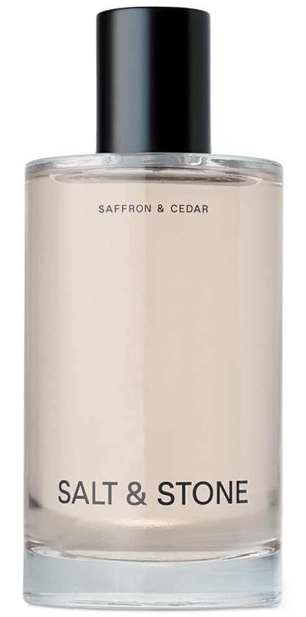 Salt & Stone Body Mist, Saffron & Cedar Scent, Skincare Infused Hair & Body by SaltStone