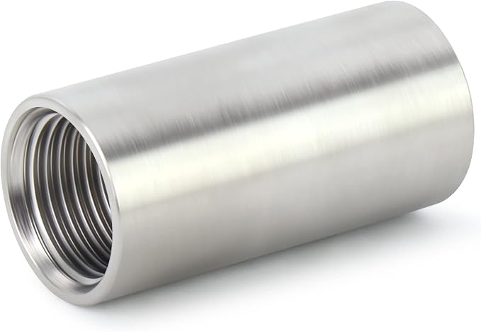 TAISHER 2PCS Stainless Steel Pipe Fittings, 3/8" NPT x 3/8" NPT Female Threaded - Image 2