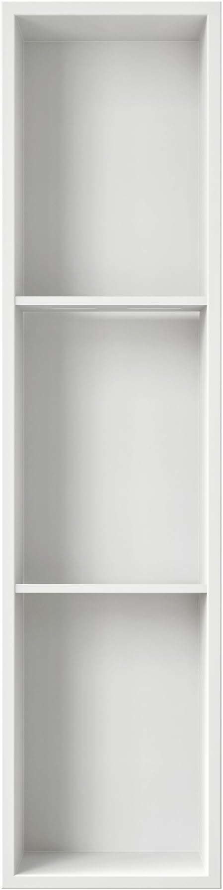 Neodrain 8X36 Inch White Three Layers Stainless Steel Shower Niche, NO Tile - Image 7