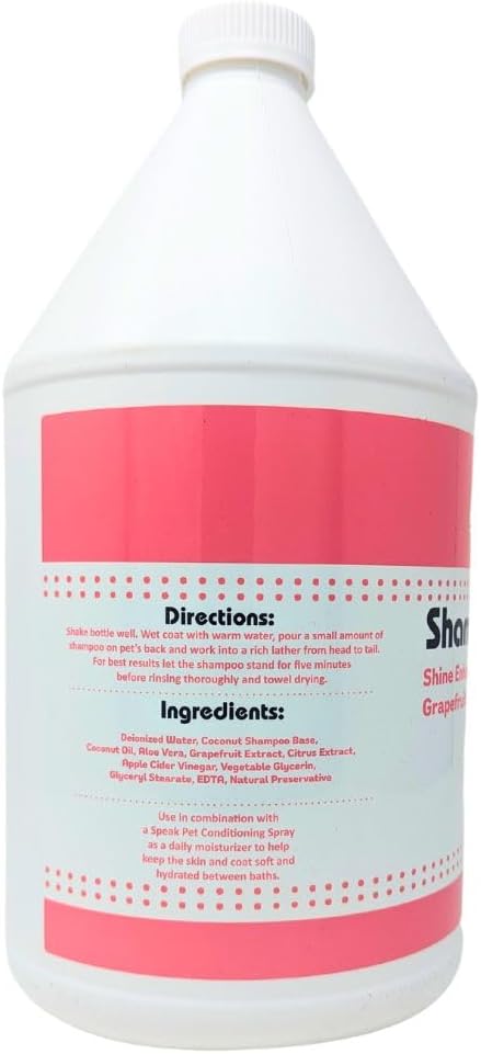 Shine Enhancing Dog Shampoo, Grapefruit Citrus, 1 Gallon - Image 2