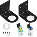 4Pcs Shampoo Bottle Dispenser Holder Wall Mount Bottle Holder Hand by Unknown
