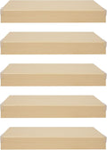 33 Inch Floating Shelves for Wall, 16 Inch Deep Hanging Shelf, Large Display & by LUOSHALIYA