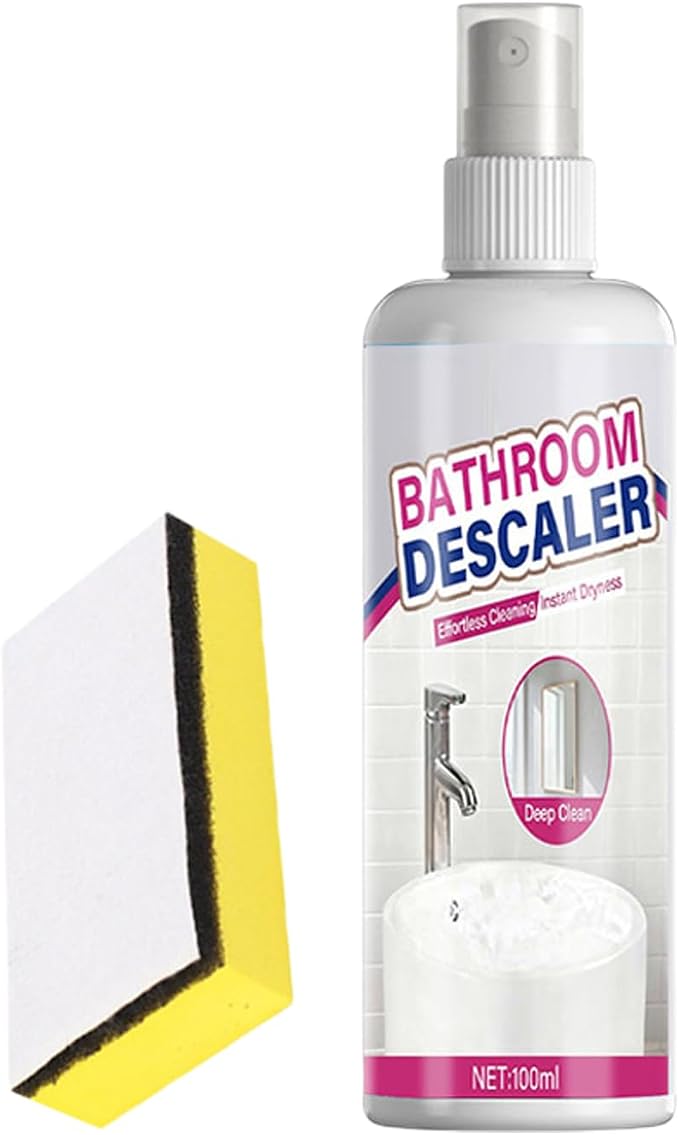 Bathroom Descaler, Cleaning Foam, Content: About 100ml/sponge, Toilet Cleaner - Image 4