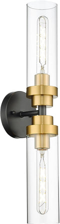 Emak Black and Gold Vanity Lights by EmakLighting
