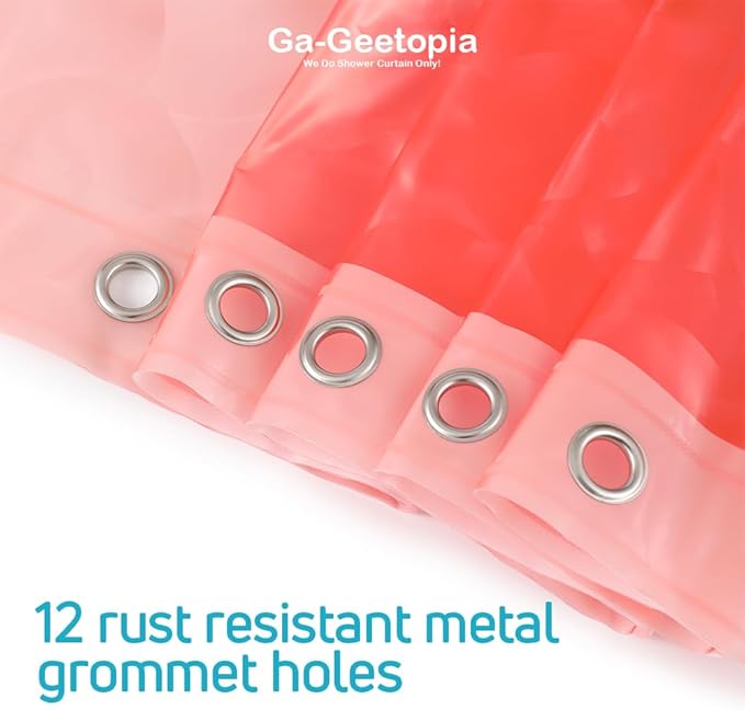 Ga-Geetopia EVA 3D Coral Pearl Water Cube Plastic Shower Curtain Liner - Image 2