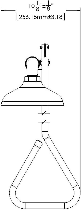 Speakman SE-227 Lifesaver Horizontal Supply Emergency Shower - Image 2