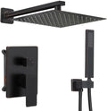 Oil Rubbed Bronze rain Shower Faucet Set Shower System 10 Inches Square Shower by ANNAZOMBATHROOM