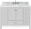 ARIEL Bathroom Vanity 48" Grey by Ariel