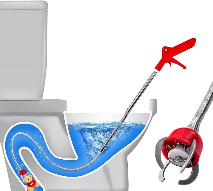 69 Inch Toilet Auger Snake by Unknown