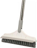 2 in 1 Cleaning Floor Scrub Brush Floor Brush Scrubber New Upgraded 53.5" Long by CHRISEN