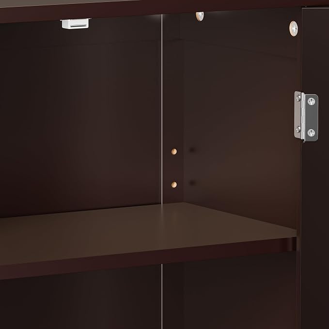 SUPER DEAL Modern Bathroom Floor Storage Cabinet - Image 8
