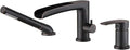 Waterfall Roman Tub Faucet Oil Rubbed Bronze Deck Mount Bathtub Faucets Brass by wowkksanitaryware