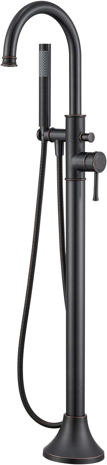 Free Standing Tub Faucet Oil Rubbed Bronze Freestanding Bathtub Faucet Floor by wowkksanitaryware