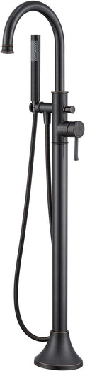 Free Standing Tub Faucet Oil Rubbed Bronze Freestanding Bathtub Faucet Floor by wowkksanitaryware