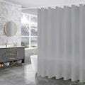 Grey Shower Curtain Liner, PEVA Shower Liner by De-Mediocre