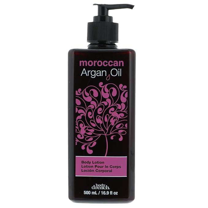 Body Drench Argan Oil Body Lotion – Hydrating & Moisturizing Lotion by BodyDrench