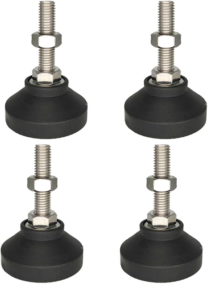 Adjustable Leveling Foot, Small Equipment Foot ，Base Diameter 40mm, Thread M8 * by Unknown