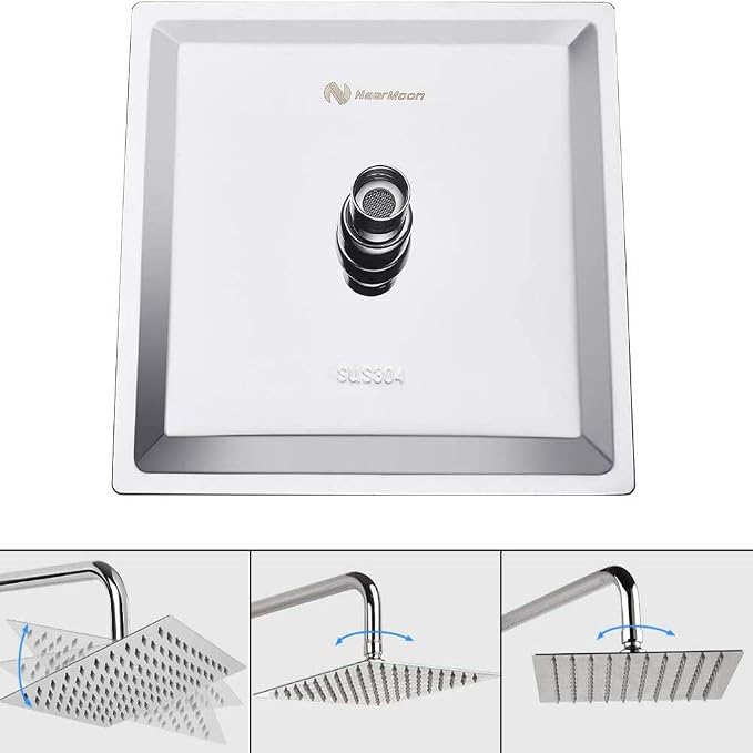 NearMoon Square Rain Shower Head - Image 6