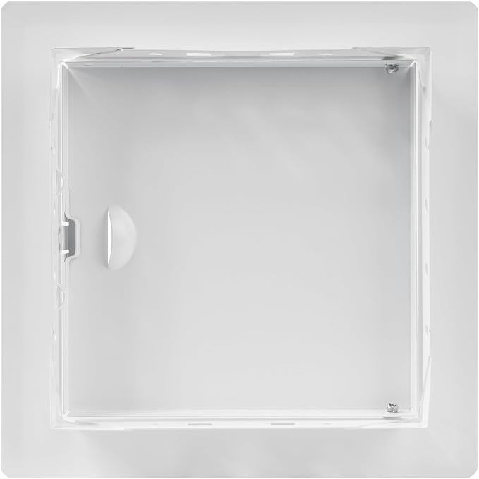 6 x 6 Inch White Access Panel – Metal Rectangular Wall & Ceiling Access Door - Image 4