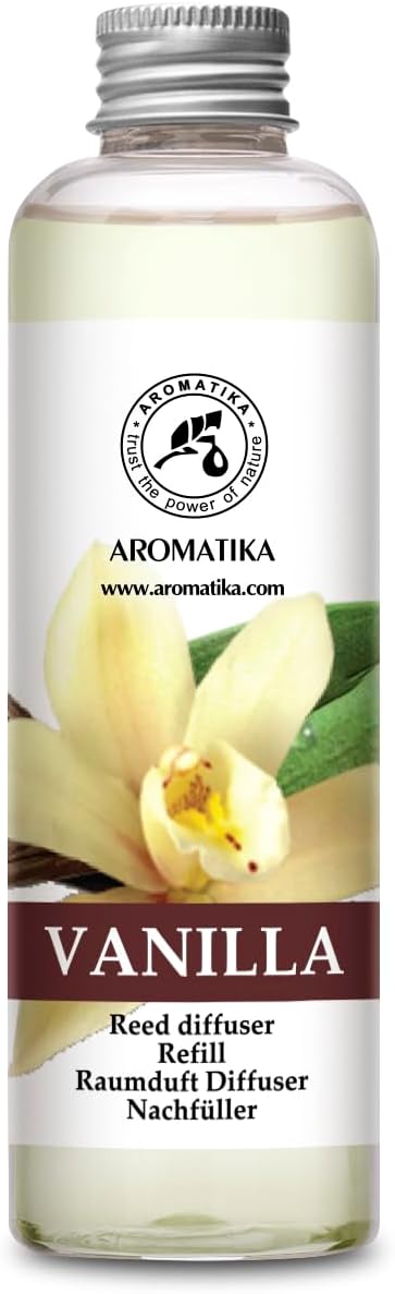 Vanilla Diffuser Refill w/Natural Essential Vanilla Oil 6.8 Fl Oz - Image 2