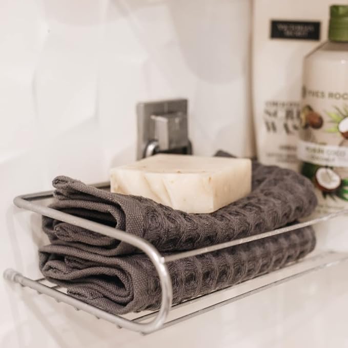 sea me at home Waffle Washcloths Set, 100% Turkish Cotton - Image 4