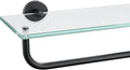 JQK Bathroom Glass Shelf, Shelf by Homeimprovement