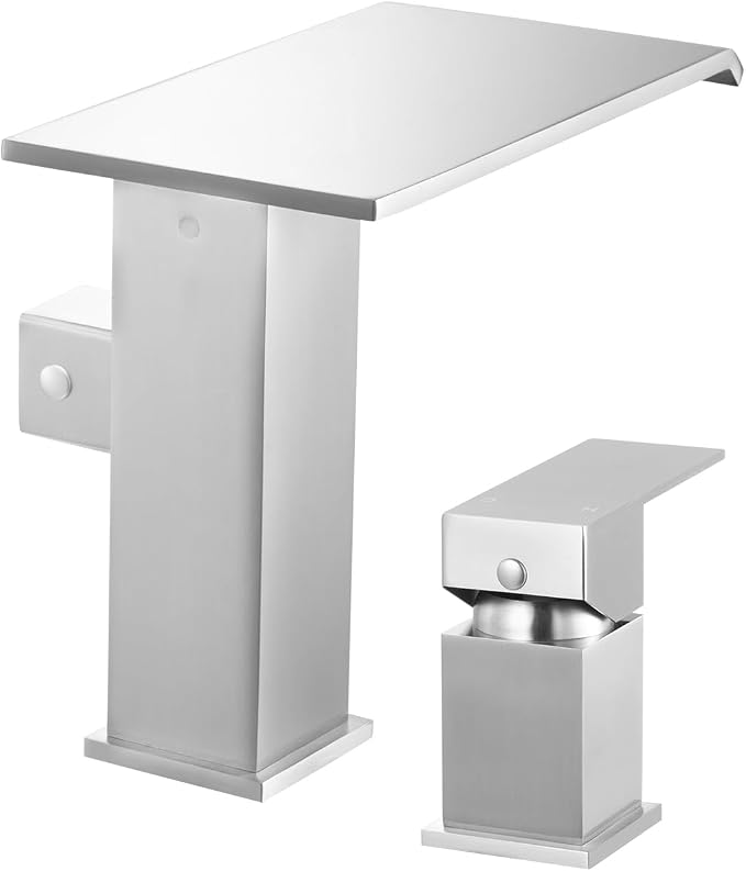 VEVOR Roman Tub Faucet, 3 Hole Waterfall Bathtub Faucet, Roman Bathtub Faucets - Image 9