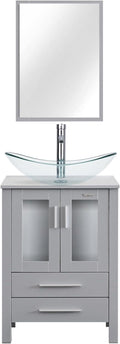 eclife 24" Modern Bathroom Vanity Sink Combo Freestanding Cabinet by eclife