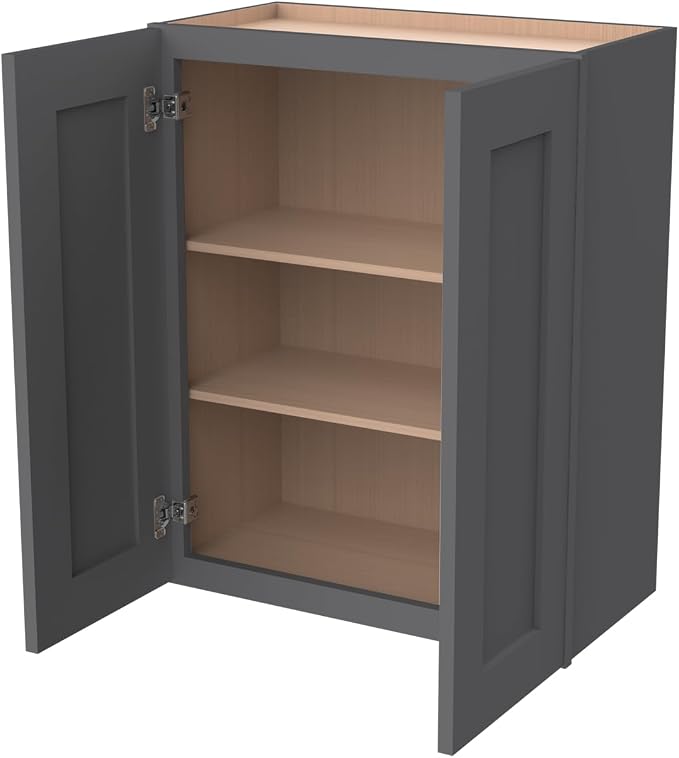 Wall-Mounted Cabinet – Solid Wood Shaker Style Medicine Cabinet - Image 3