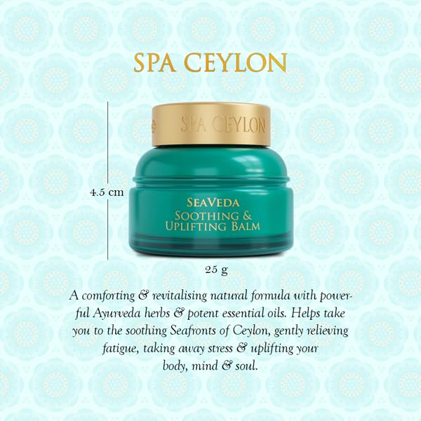 SPA CEYLON ForestVeda Soothing & Calming Balm, Essential Oil Balm, 100% Natural - Image 3