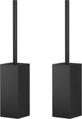 FORIOUS Toilet Brush and Holder Set, Heavy Duty 304 Stainless Steel Base Square by FORIOUS