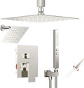 Shower Faucet Set Brushed Nickel Shower System, Bostingner Five Function by Bostingner
