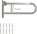 23 Inch Toilet Grab Bar, Flip Up Grab Bar by Bmoytu